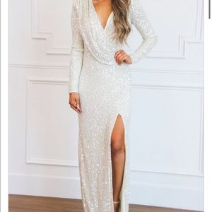 Bella and Bloom Sequin Maxi Dress M